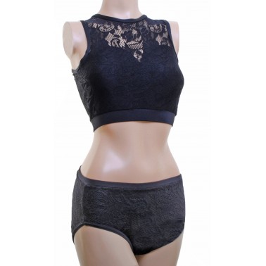 POLE DYNAMIX BLACK LACE SET (#t6a/p7a)