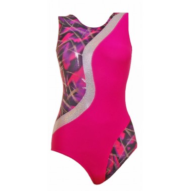 Zoom Sleeveless Gym Leotards (054a)