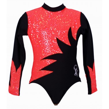 Omega Long Sleeve Gym Leotards - (#029a)