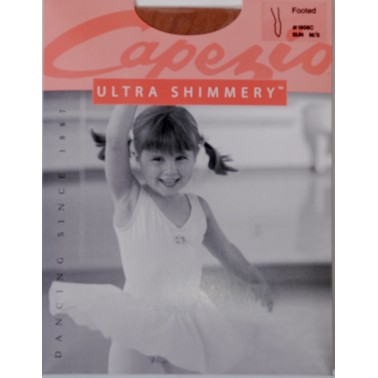 1808C Capezio Childs Footed Shimmer Tights