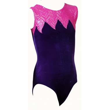 Valetta Sleeveless Gym Leotards - (#026a)