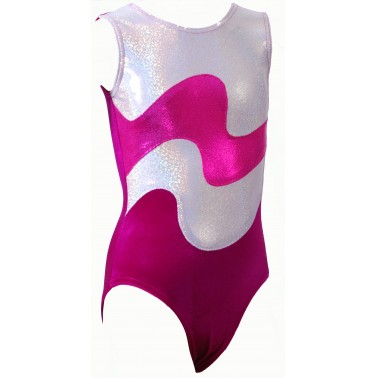 Zircon Sleeveless Gym Leotards - (#027c)