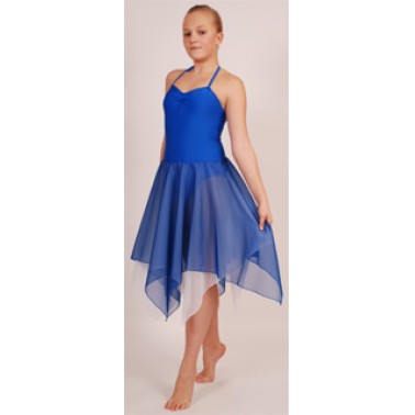 Carmel Camisole Handkerchief Lyrical Dress Lycra/Chiffon