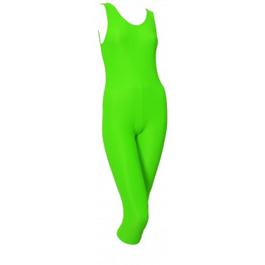 Gemma Sleeveless Catsuit - Calf Length Lycra