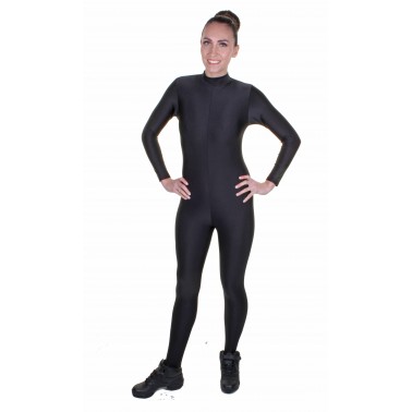 Melanie Long Sleeved Polo Catsuit Cotton