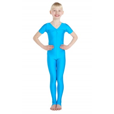 Zoe Short Sleeve Catsuit Lycra