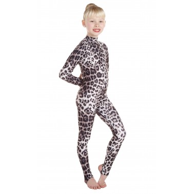 Elsa Clouded Leopard Print Catsuit