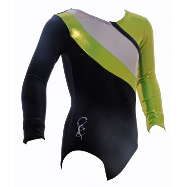 Algarve Long Sleeve Gym Leotards - (#014c)