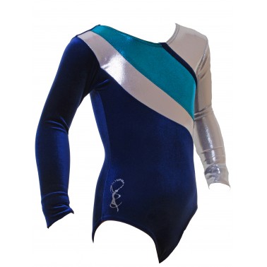 Algarve Long Sleeve Gym Leotards - (#014d)