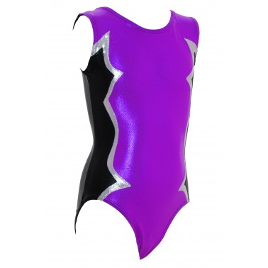 Cosmic Sleeveless Gym Leotards - (#019d)