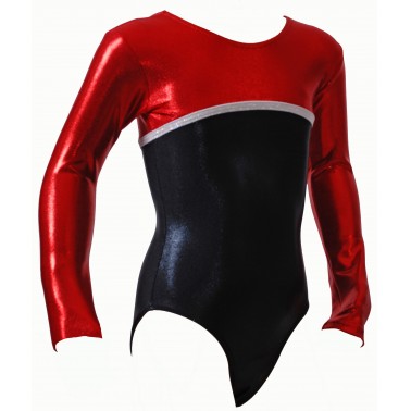 Canberra Long Sleeve Gym Leotards - (#012d)