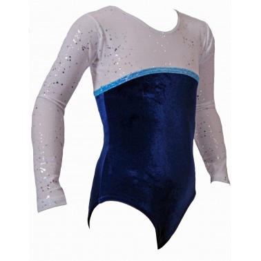 Canberra Long Sleeve Gym Leotards - (#012a)