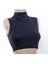 Sleeveless Polo Dance Crop Tops Meryl (DD-POLOCTOPMER)