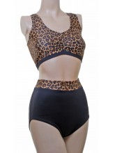 POLE DYNAMIX ROUCH LEOPARD CROPTOP&NIX - t2a/p3a2 (PS2-101)