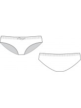 Capezio Capezio Flat Seamless Brief