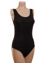 Nicola Sleeveless Dance Leotard Matt Black Lycra (DD-NICLCOPYCOPY)