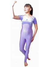 Holly Short Sleeve Catsuit Velvet/Lycra (DD-HOLVL)