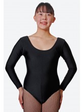 Keely Long Sleeved Dance Leotard Cotton (DD-KEEC)