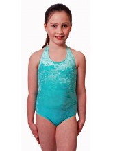Hayley Sleeveless Halter Neck Dance Leotard Velvet (DD-HAYV)
