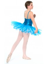 Classic Liquid Foil Kingfisher Tutu - 4 layers of net (DD-TUTU-SHEEN3)