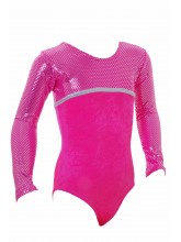 Canberra Long Sleeve Gym Leotards - (#012f) (OLYM-CANBERRA-1046)