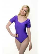 Simone Short Sleeve Dance Leotard Cotton (DD-SIMC)