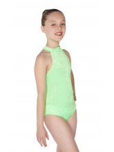 Petra Sleeveless Polo Dance Leotard Velvet (DD-PETV)