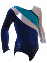 Algarve Long Sleeve Gym Leotards - (#014d) (OLYM-ALGARVE-1058)