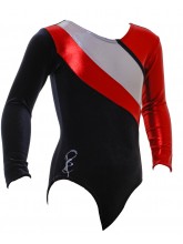 Algarve Long Sleeve Gym Leotards - (#014e) (OLYM-ALGARVE-1059)