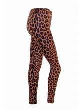 Footless Tights Lycra Leopard Print (DD-STL-LEOPARD)