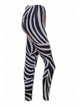 Footless Tights Lycra Zebra Print (DD-STL-ZEBRA)