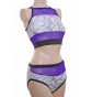 POLE DYNAMIX SWIRL/MESH CROPTOP&NIX (#t12a/p9a)