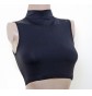 Sleeveless Polo Dance Crop Tops Meryl