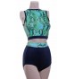 POLE DYNAMIX GREEN SNAKE SET Crop Top Top&Nix - (T1b/P3b2)