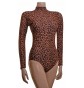 Penny shine  long sleeve Polo Dance Leotard