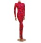 Elsa Red Pink Snowcat Catsuit -