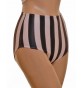 Dance Knickers High Waist Black/White Stripe Lycra (Nix)