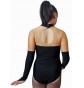 Penny Long Sleeve Polo Bodystocking/Lycra Dance Leotard