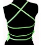 Open Back Dance Crop Tops Lycra