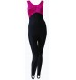 Becki Sleeveless Catsuit Velvet/Lycra