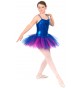 Classic Liquid Foil Royal Blue Tutu - 4 layers of net