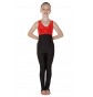 Gemma Sleeveless Catsuit Velvet/Lycra