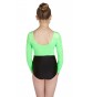 Kerry Long Sleeve Dance Leotard Velvet/Lycra