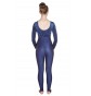 Heather Long Sleeved Leotard - Catsuit Velvet/Lycra