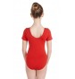 Jane Short Sleeve Dance Leotard Cotton