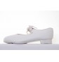 925 White Capezio Low Heel PU Tap Dance Shoes