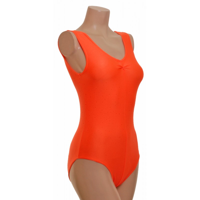 orange leotard dance