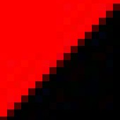velvet/lycra-2 - Red Top/Black Bottom  ()