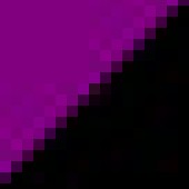velvet/lycra-2 - Purple Top/Black Bottom  ()