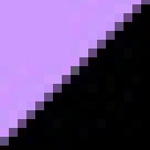 velvet/lycra-2 - Lilac Top/Black Bottom  ()